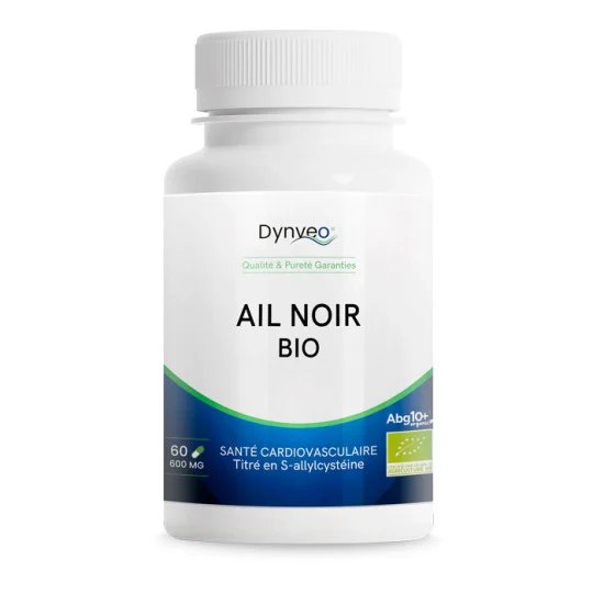 Ail noir bio fermenté - 60 gélules - Dynveo
