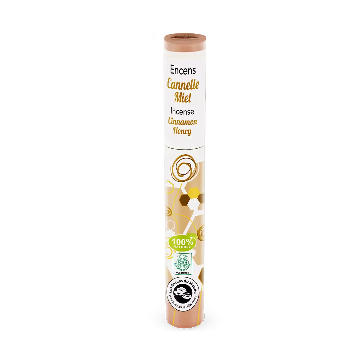 Encens végétal - Cannelle, Miel - 30 bâtonnets - Aromandise