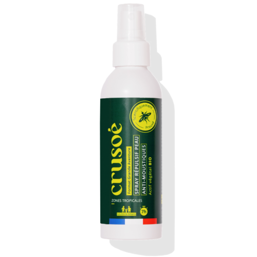 Spray anti moustique naturel - 150 ml - Crusoé