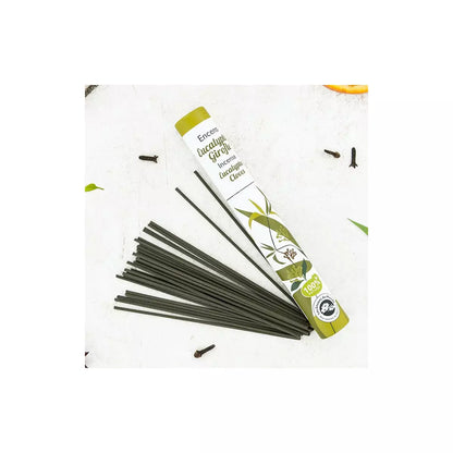 Encens végétal - Eucalyptus, Girofle - 30 bâtonnets - Aromandise