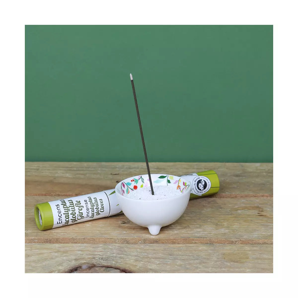 Encens végétal - Eucalyptus, Girofle - 30 bâtonnets - Aromandise