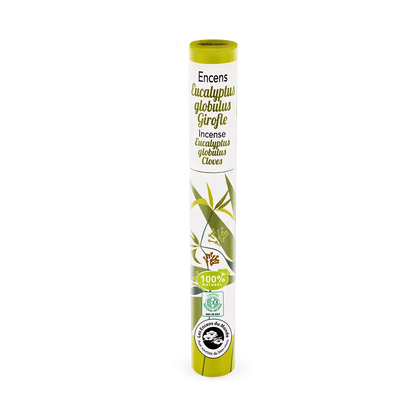 Encens végétal - Eucalyptus, Girofle - 30 bâtonnets - Aromandise