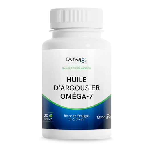 Huile d'Argousier - Oméga 7 - 60 capsules - Dynveo
