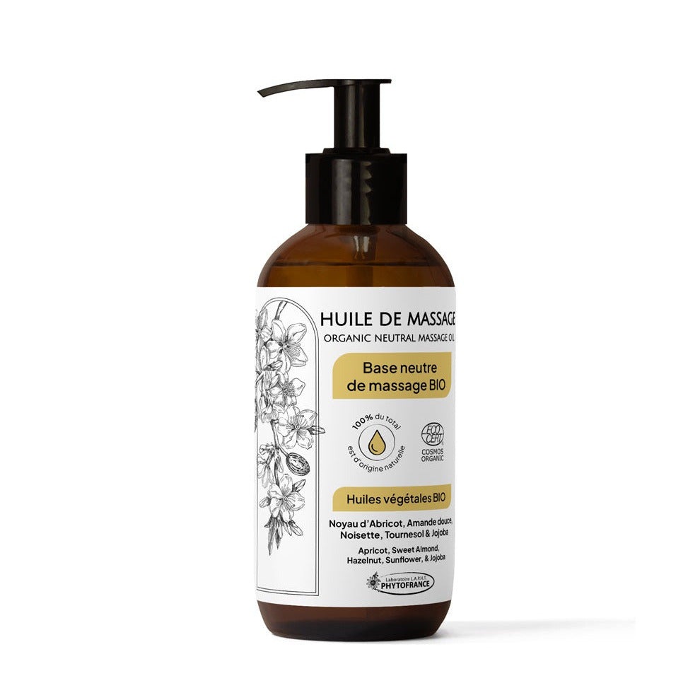 Huile de massage neutre Phytofrance