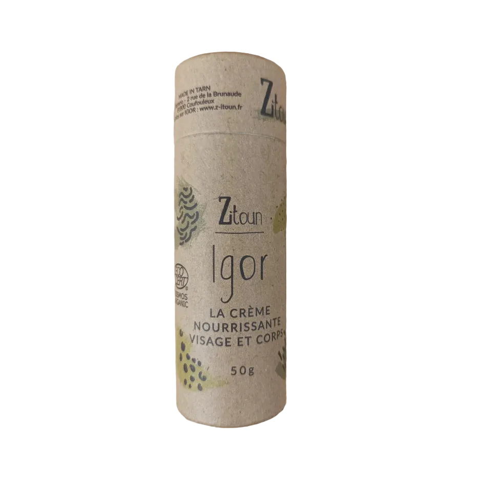 Crème visage solide en stick Zitoun