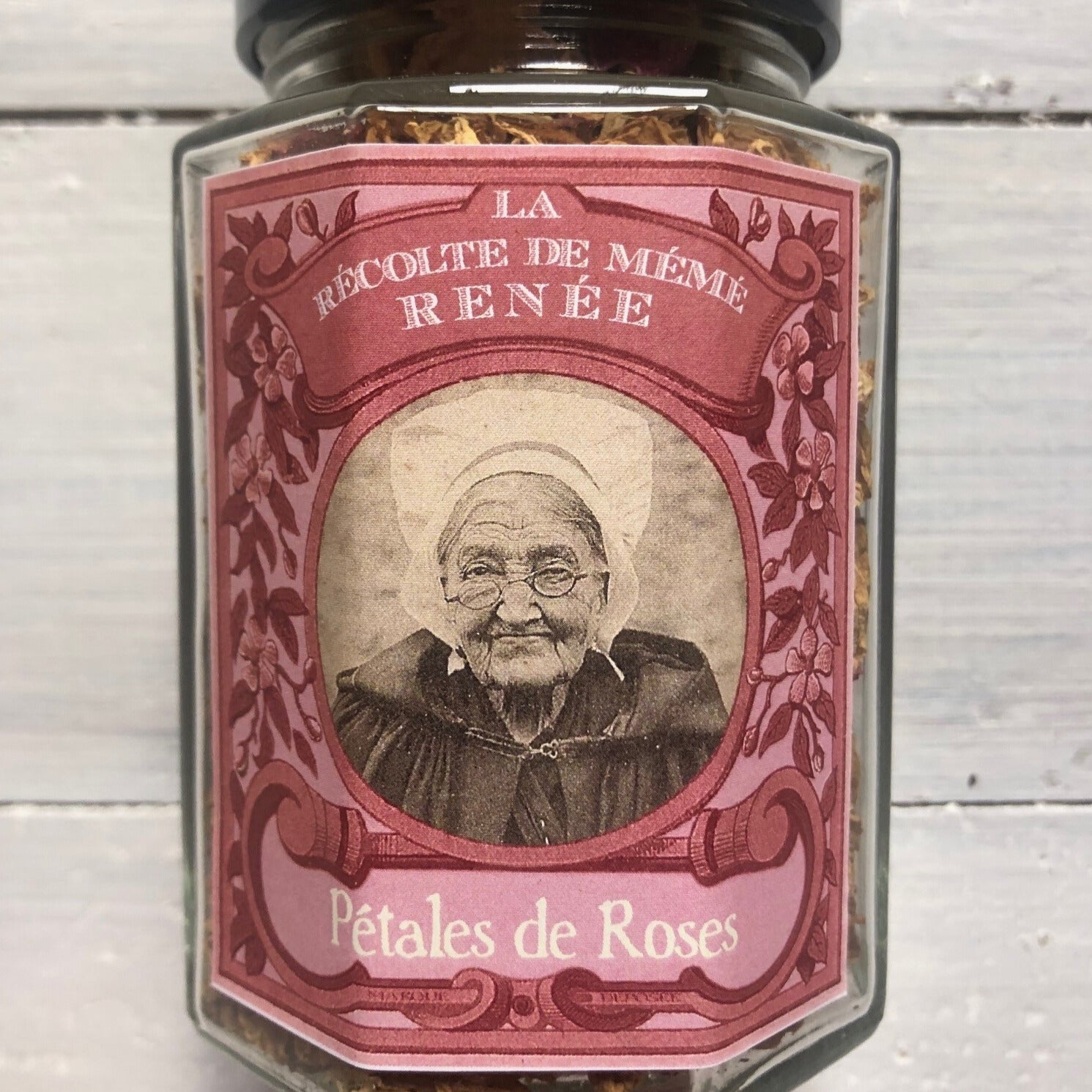 Infusion de pétales de rose Mémé Renée