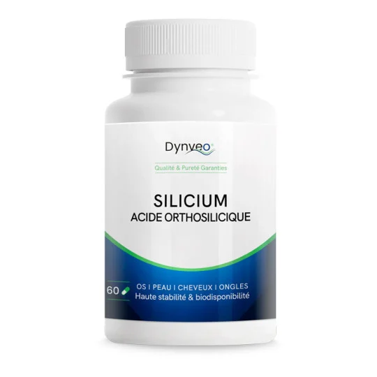 Silicium - Acide Orthosilicique - 60 gélules - Dynveo