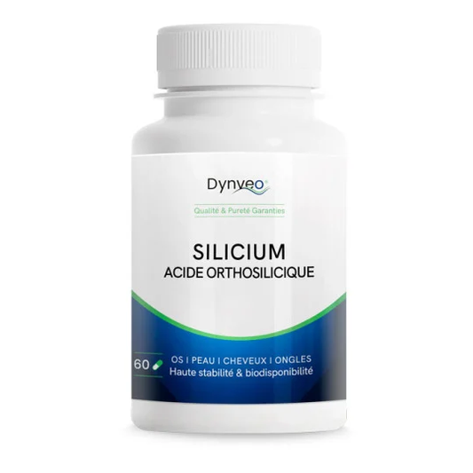 Silicium - Acide Orthosilicique - 60 gélules - Dynveo