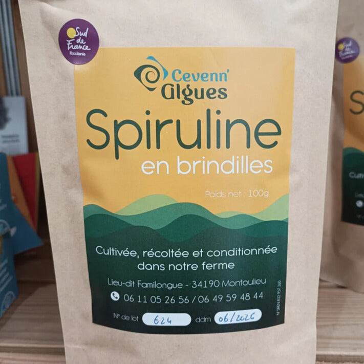 Spiruline en brindilles Cevenn Algues