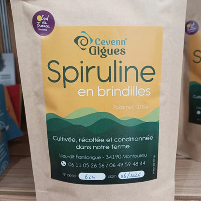 Spiruline en brindilles Cevenn Algues