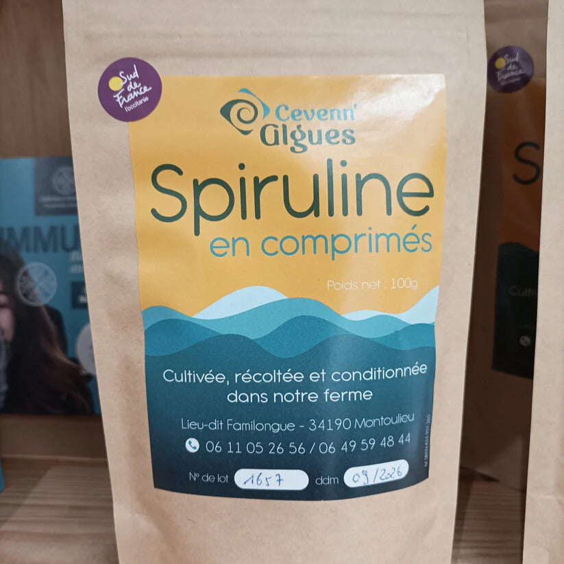 Spiruline Cevenn Algues en comprimés