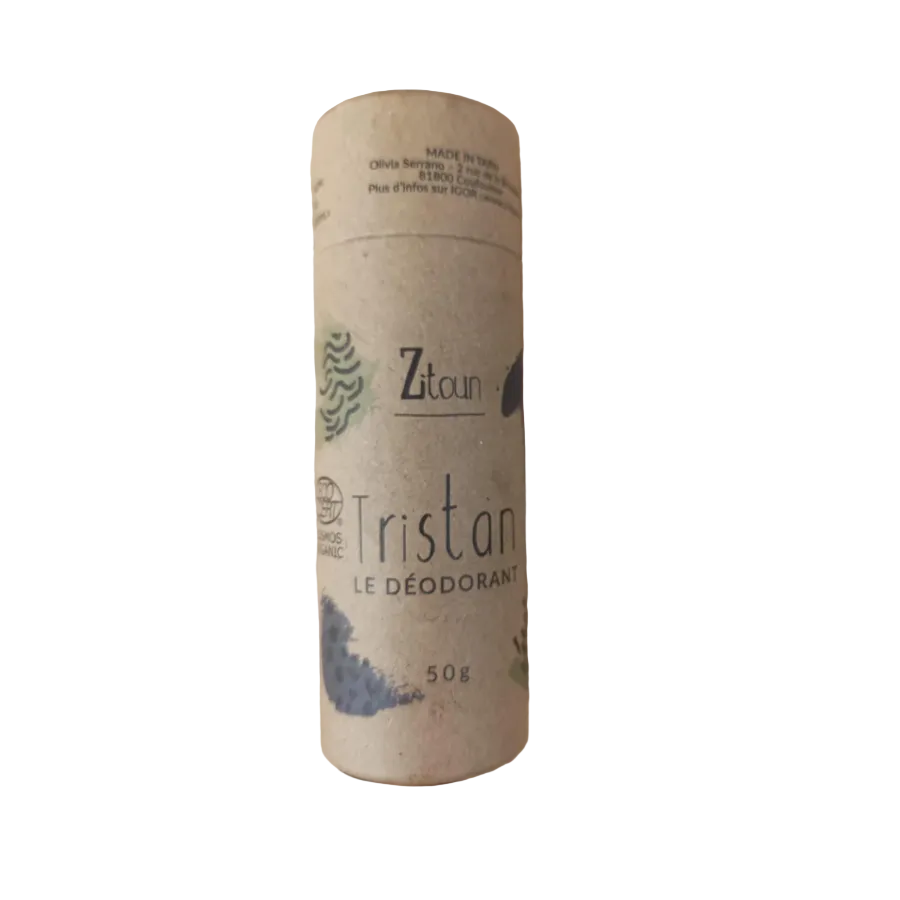 Tristan le déodorant en stick Zitoun