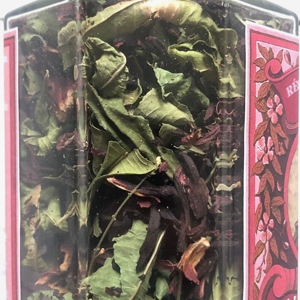 Zoom Infusion Verveine et hibiscus Mémé Renée