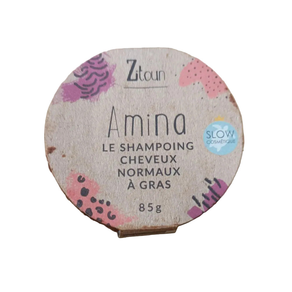 Shampoing solide cheveux gras Zitoun Amina