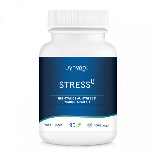 Stress 8 - Complexe résistance au stress - 90 gélules - Dynveo
