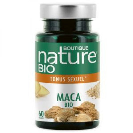 Maca bio - 60 gélules - Boutique Nature
