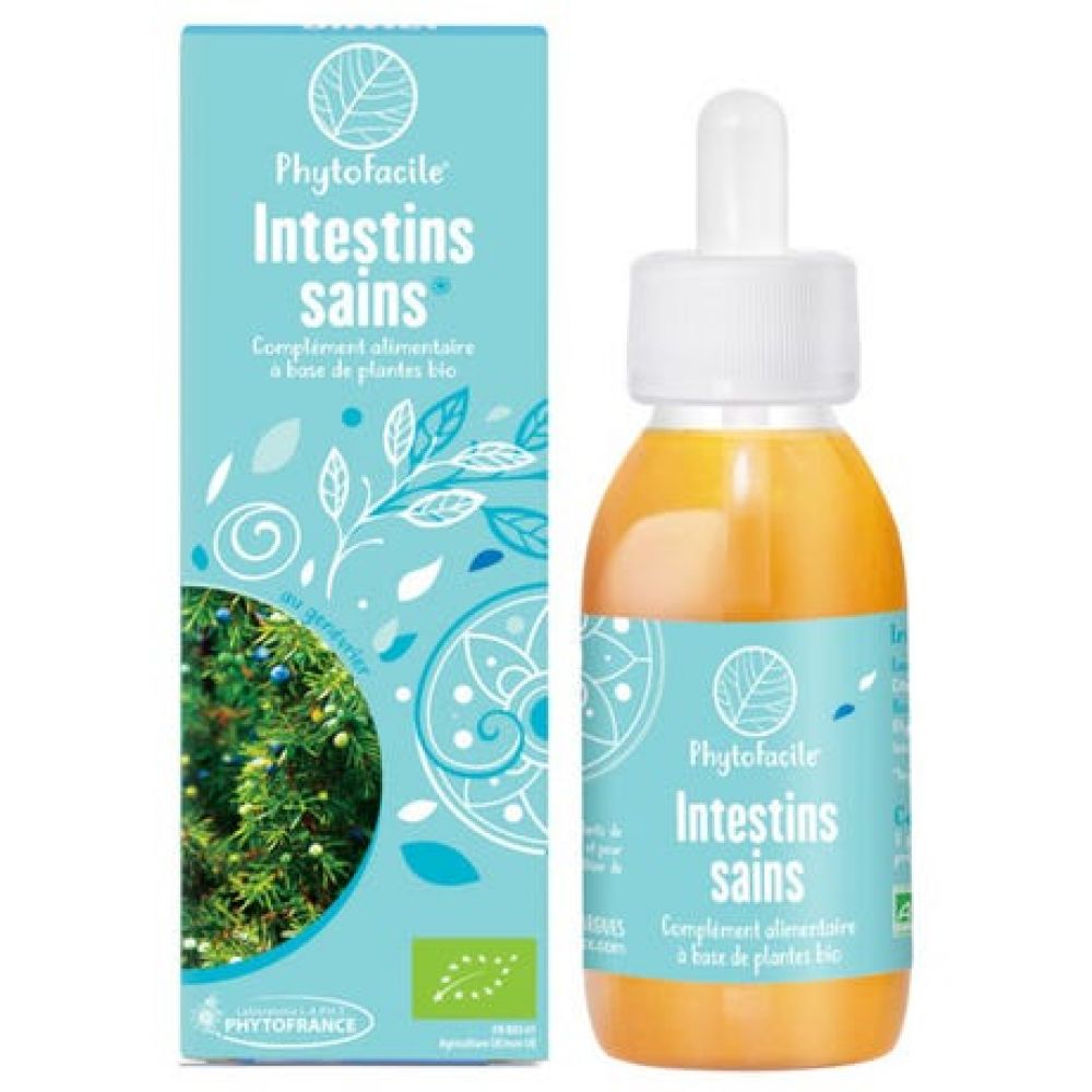 Intestins sains - Complexe phytofacile bio - 125 ml - Phytofrance