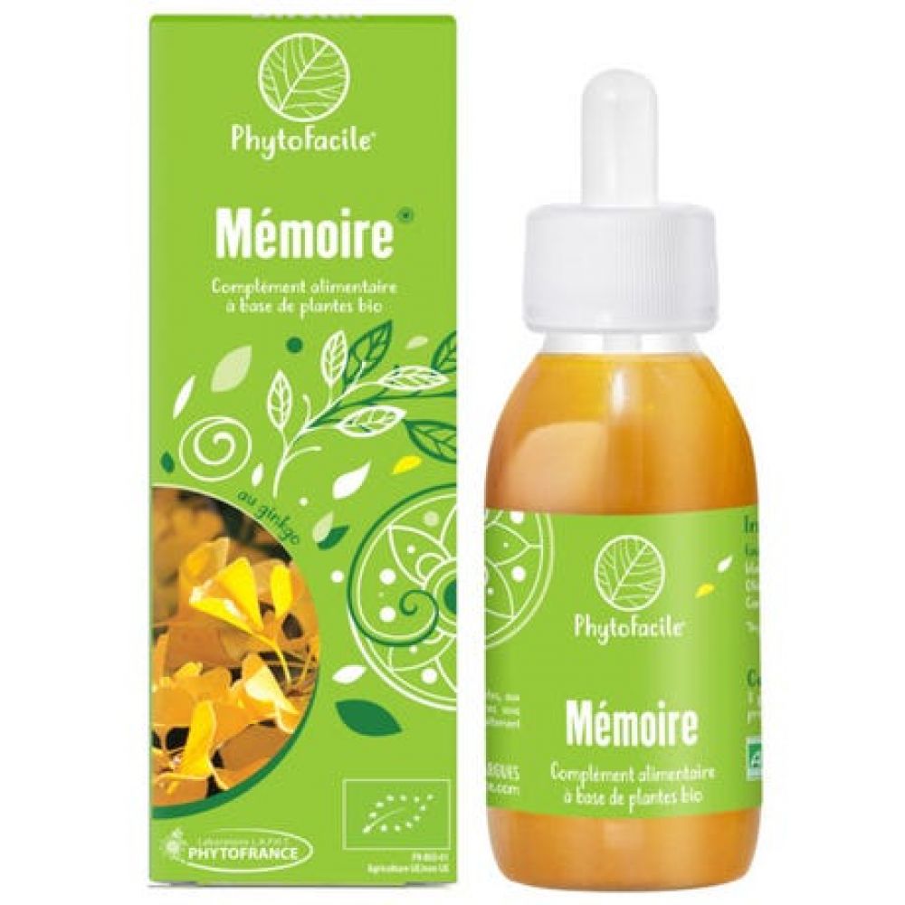 Mémoire - Complexe phytofacile bio - 125 ml - Phytofrance