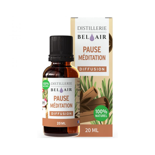 Pause Méditation bio - synergie d'huiles essentielles - 20 ml - Bel Air