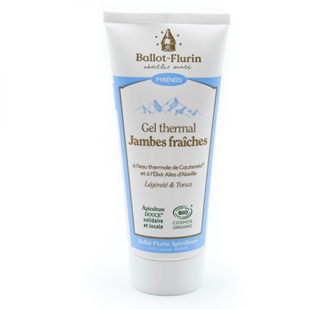 Gel thermal jambes fraiches bio - 100ml - Ballot-Flurin