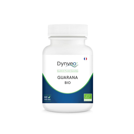 Guarana bio 500 mg - 60 gélules - Dynveo