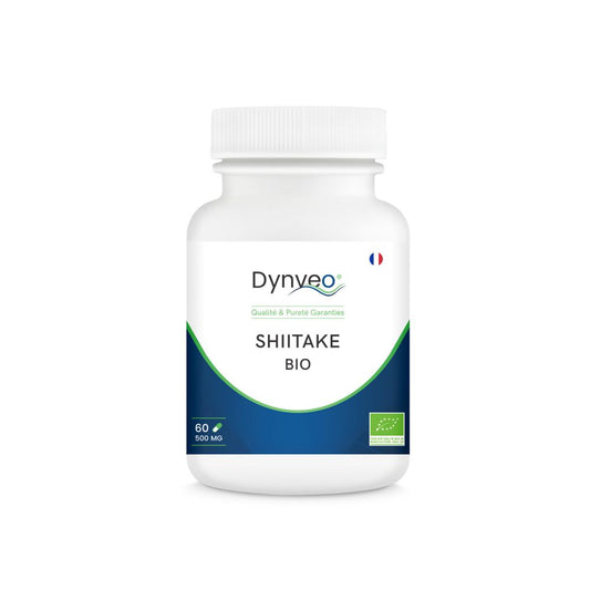 Shiitake bio 500 mg - 60 gélules - Dynveo