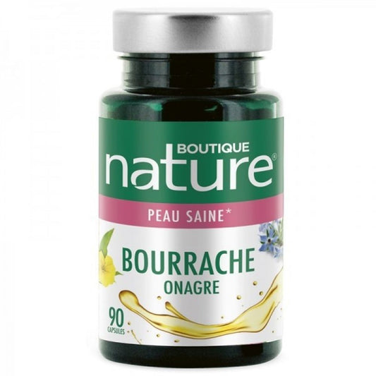 Bourrache onagre - 90 capsules - Boutique Nature