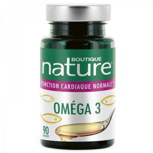 Oméga 3 - 90 capsules - Boutique Nature