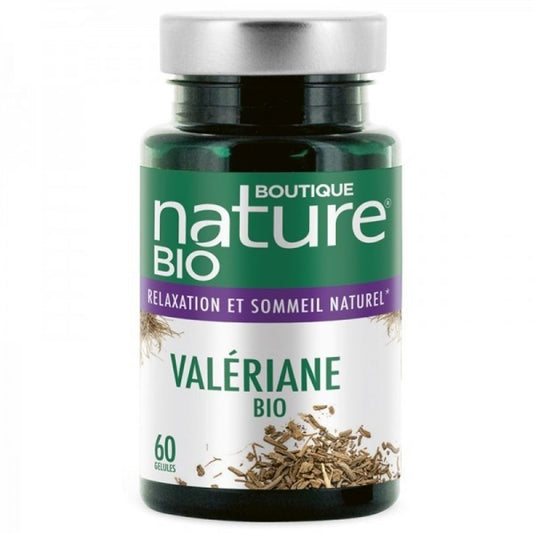 Valériane bio - 60 gélules - Boutique Nature