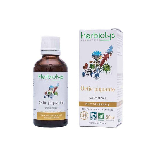 Ortie piquante bio - Extrait de plantes fraîches - 50 ml - Herbiolys