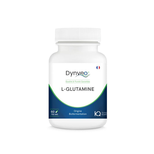 L-Glutamine naturelle végétale - 60 gélules - Dynveo