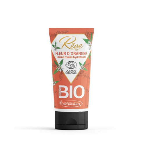 Crème mains hydratantes bio - Fleur d'oranger - 50 ml - PhytoFrance