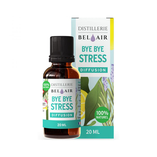 Bye bye stress bio - Synergie d'huiles essentielles - 20 ml - Bel Air
